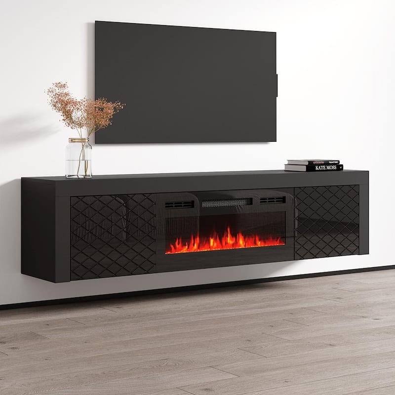 Dia BL-EF Electric Fireplace 71" TV Stand