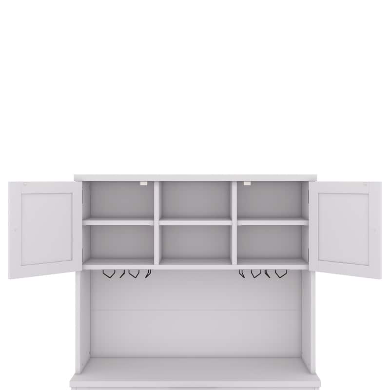 Coffee Bar Cabinet Kitchen Cabinet with Storage,Wine Cabinet with Drawers shelves and cabinets,Buffet Wine & Glass Racks