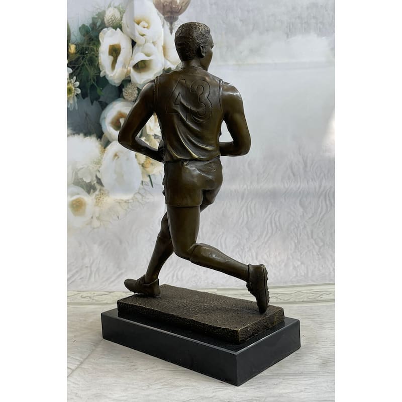 Genuine Bronze Sport Rugby World Cup Australian Player Sculpture Statue