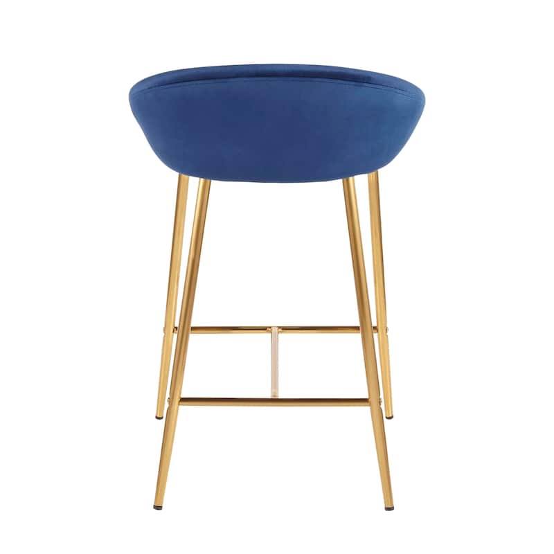 Silver Orchid Livesey 26-inch Glam Counter Stool (Set of 2)