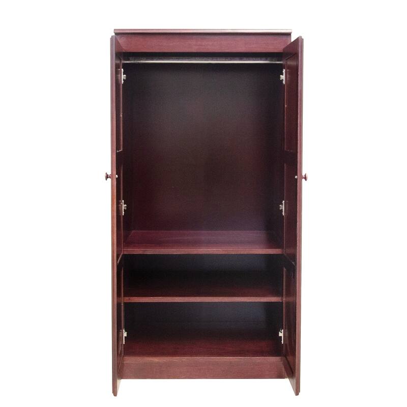 Concepts in Wood Armoire Wardrobe Closet, 5 ft Tall