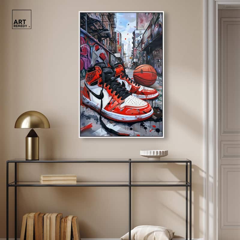 Streetwise Sneakers Canvas by Art Remedy
