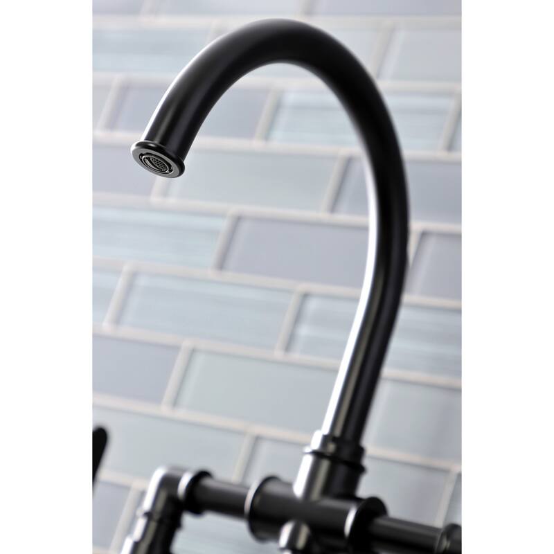 Kingston Brass Hamilton Bridge Kitchen Faucet