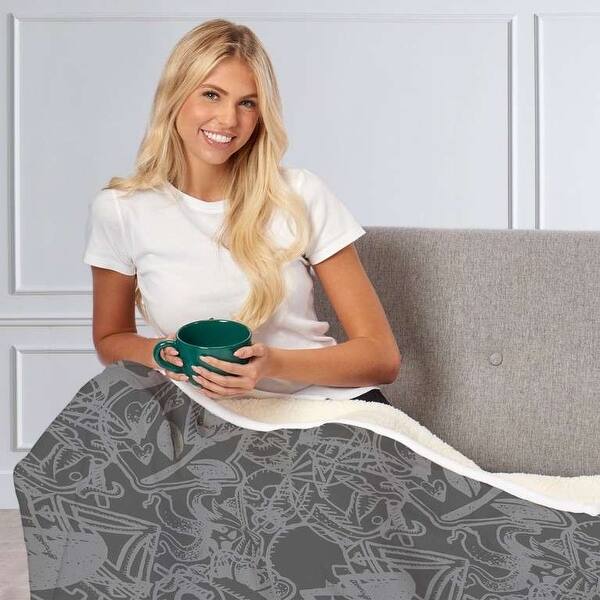 Disney Descendants 4 Silk Touch Sherpa Throw Blanket - Bed Bath