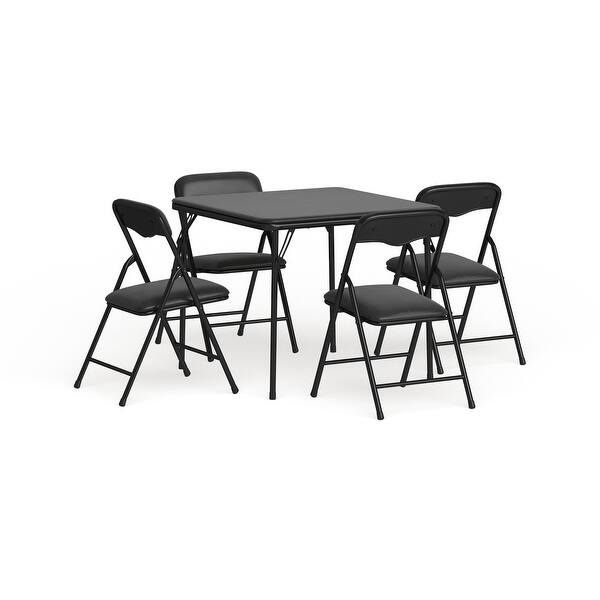 Kids Colorful 5 Piece Folding Table And Chair Set