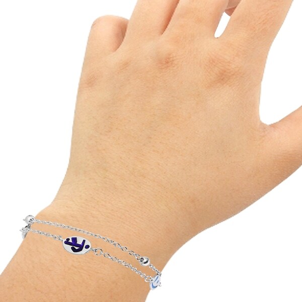 plain silver chain bracelet