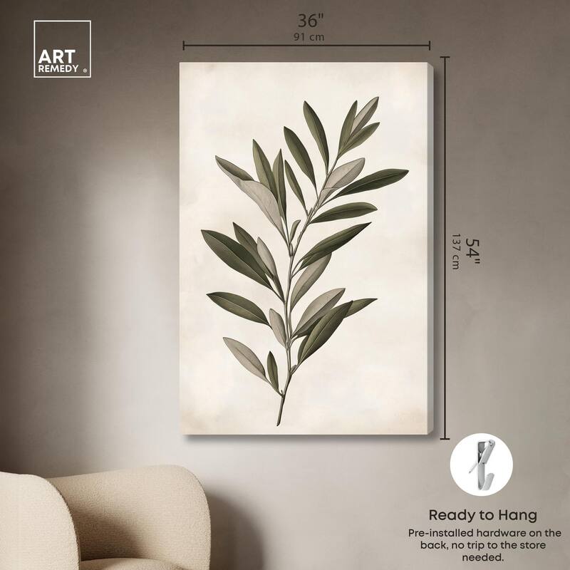 Verdant Virtue II Canvas by Art Remedy, Gallery Wrapped