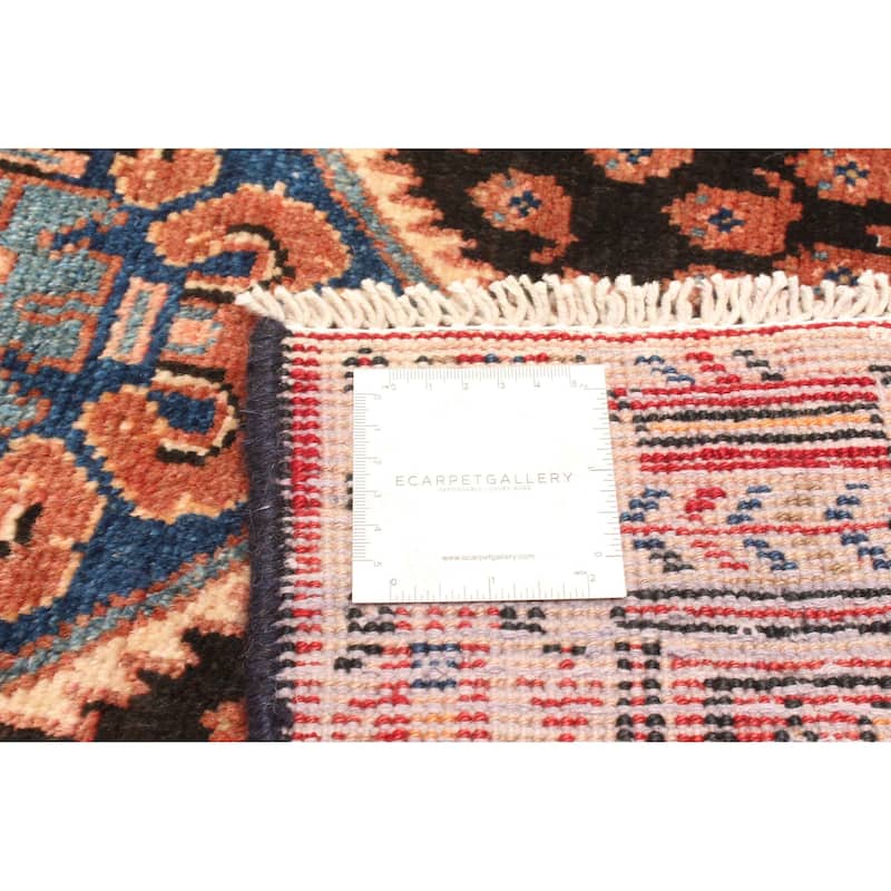 ECARPETGALLERY Hand-knotted Andelz Dark Brown Wool Rug - 2'11 x 4'8