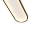 preview thumbnail 10 of 13, Modern Farmhouse Oval Long LED Semi-flush Mount For Kitchen - 38.2 in