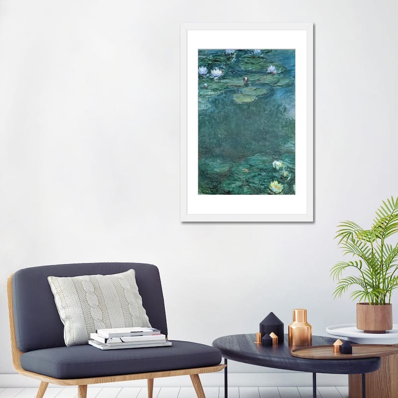 iCanvas "Water-Lilies " by Claude Monet