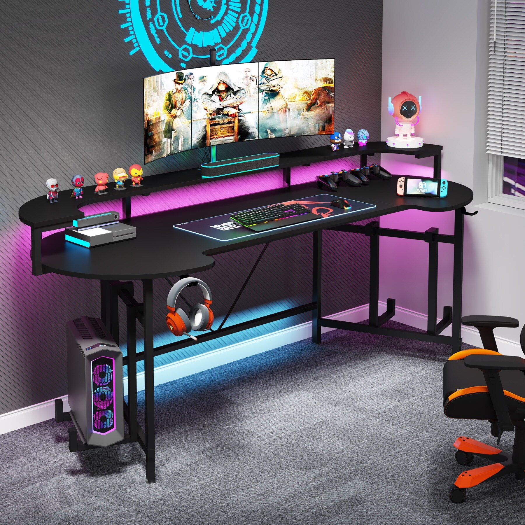 Desks for shop gaming and studying