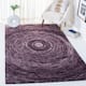 SAFAVIEH Handmade Ikat Jaycie Wool Rug - 6' x 9' - Purple
