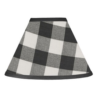 Black and White Buffalo Plaid Collection Lamp Shade Woodland Rustic Country Farmhouse Check Deer Lumberjack Bed Bath Beyond 31459724
