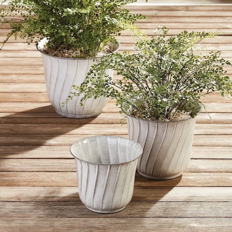 Leilani Pots, Set Of 3
