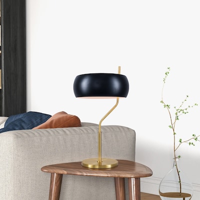 Minimalist Gold and Black Dimmable Table Lamp