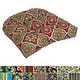 preview thumbnail 1 of 39, 19-inch Rounded Back Tufted Indoor/Outdoor Chair Cushion - 19" x 19"