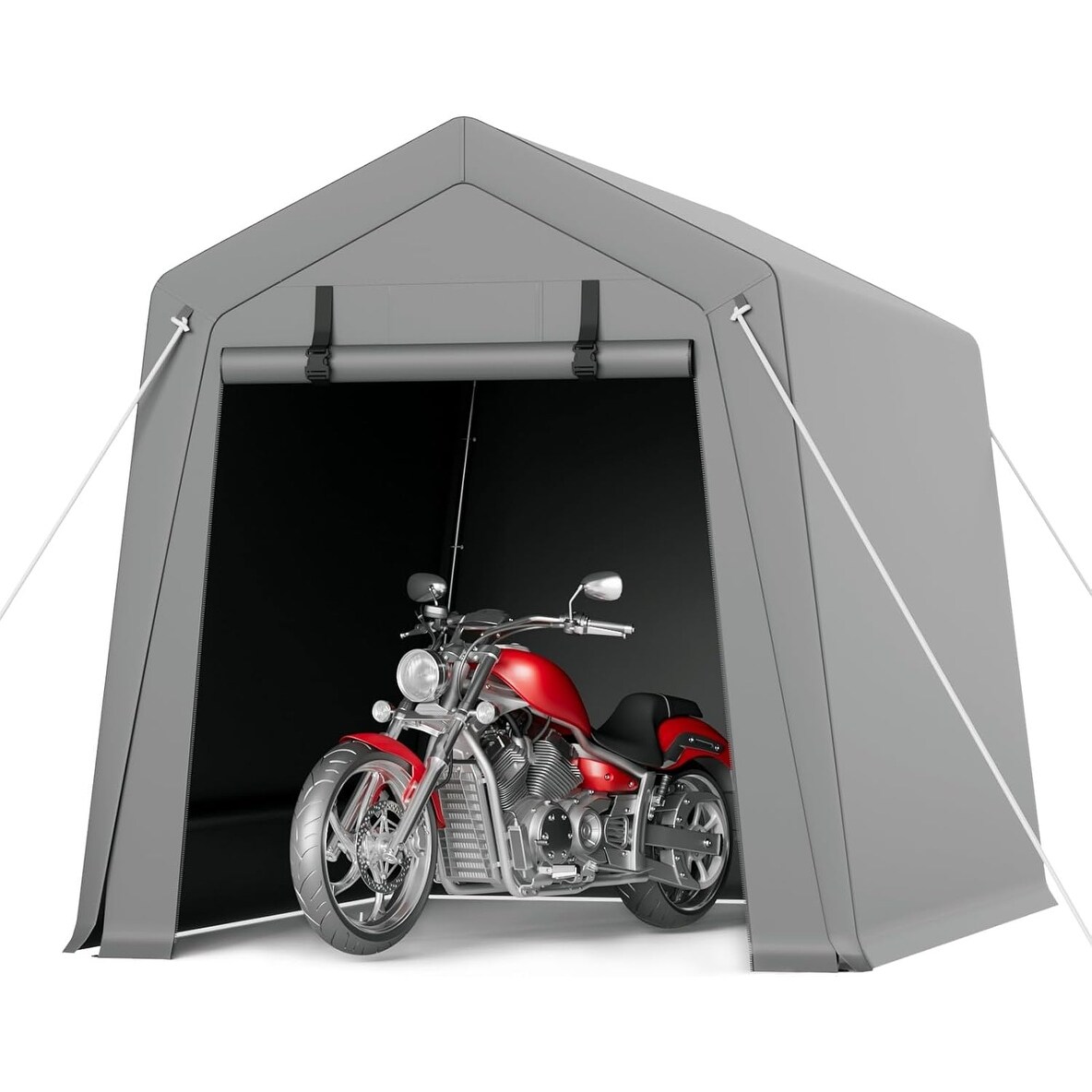 Portable motorcycle garage outlet