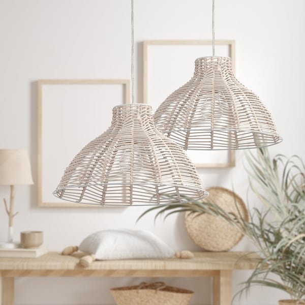 Woven ceiling light shade deals