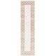 preview thumbnail 11 of 10, SAFAVIEH Handmade Natural Fiber Trautchen Farmhouse Trellis Border Jute Rug 2'3" x 9' Runner - Natural/Ivory - Runner