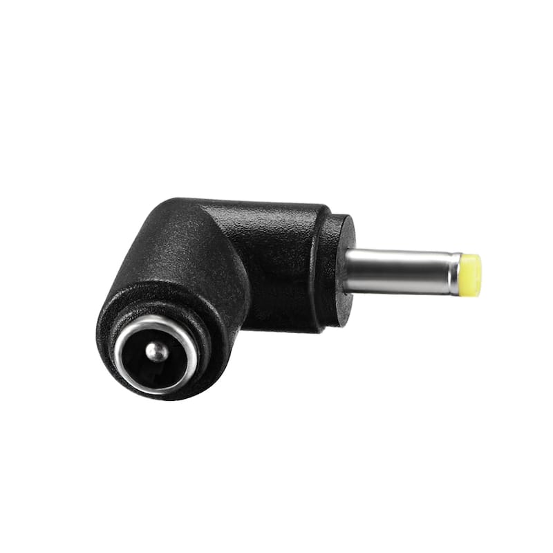 DC Power Connector Right Angle 4.0mm x 1.7mm Male to 5.5mm x 2.1mm Female 5Pcs - Male to Male(10Pcs)