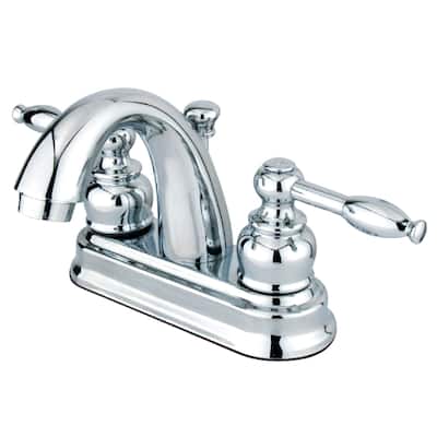 Kingston Brass Knight Centerset Bathroom Faucet with Pop-Up Drain