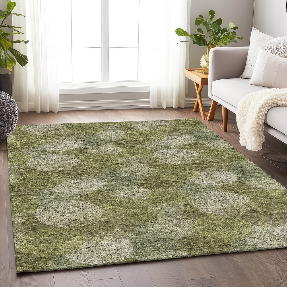 Premium Washable Super Soft Modern Sphere Mayfield Rug