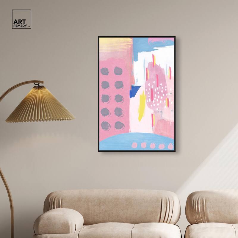 Doll Memories - Pretty blue Canvas by Art Remedy