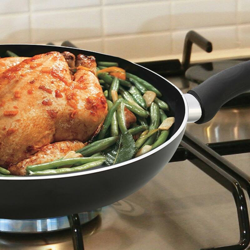 Ybmhome Teflon Classic Nonstick Frying Pan Skillet - 8.5 inch - Black