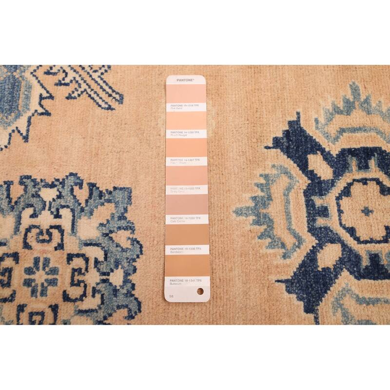 ECARPETGALLERY Hand-knotted Finest Ghazni Copper Wool Rug - 9'11 x 12'10