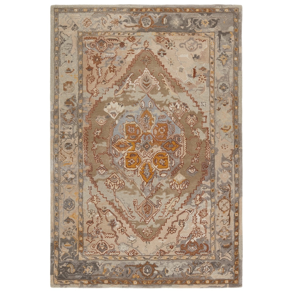 Dalim Handmade Medallion Area Rug