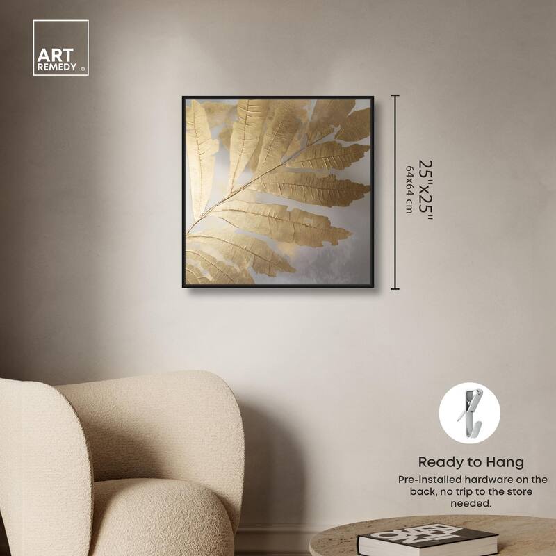 Golden Canopy (I) Canvas by Art Remedy