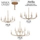 preview thumbnail 3 of 8, Minka Lavery 5286 Atella 6 Light 32" Wide Taper Candle Style
