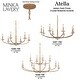 preview thumbnail 3 of 9, Minka Lavery 5288 Atella 12 Light 48" Wide Taper Candle Style