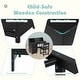 preview thumbnail 9 of 8, Gymax Kids Study Desk & Chair Set w/Chair 2 Storage Cabinets Drawer 4