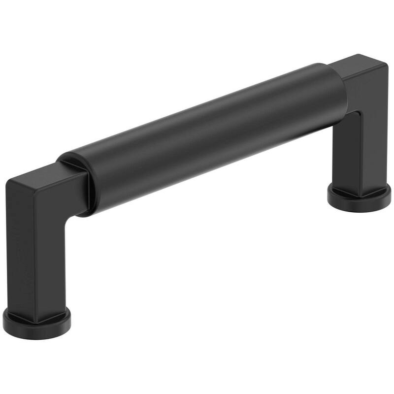 Amerock BP37483 Balon 3-3/4" Center to Center Smooth Handle Cabinet - Matte Black