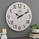 preview thumbnail 16 of 19, FirsTime & Co. Rustic Farmhouse Barn Wood Wall Clock
