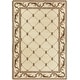 preview thumbnail 4 of 34, Domani Classics Victorian Bordered Trellis Area Rug 2'3" x 3'3" - Ivory