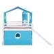 preview thumbnail 13 of 52, Castle Bunk Bed with Slide and Tent