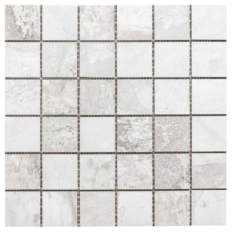 The Tile Life Wells Stone 2x2 Porcelain Floor, Wall & Backsplash Tile