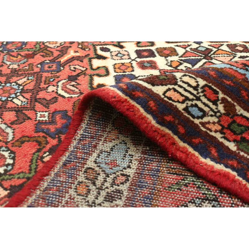 ECARPETGALLERY Hand-knotted Andelz Red Wool Rug - 3'2 x 4'9