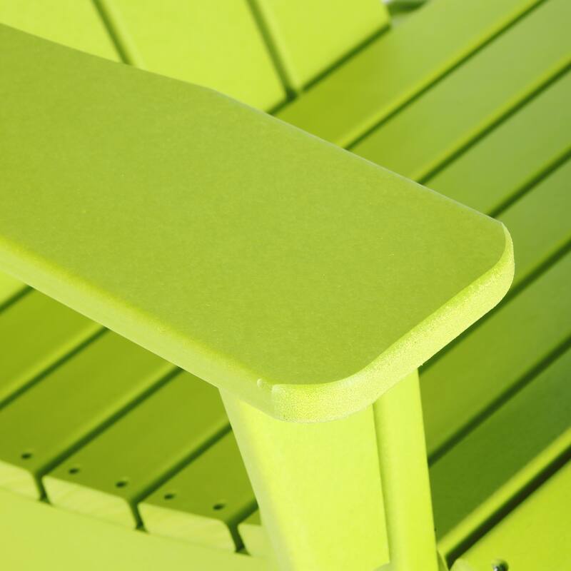 Laguna Hdpe All Weather Outdoor Patio Rocking Chairs With Side Table (3-Piece Set)