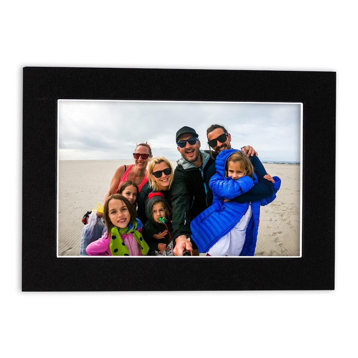  16x20 Mat for 12x16 Photo - Precut White on White Double Mat  Picture Matboard for Frames Measuring 16 x 20 Inches - Bevel Cut Matte to  Display Art Measuring 12 x