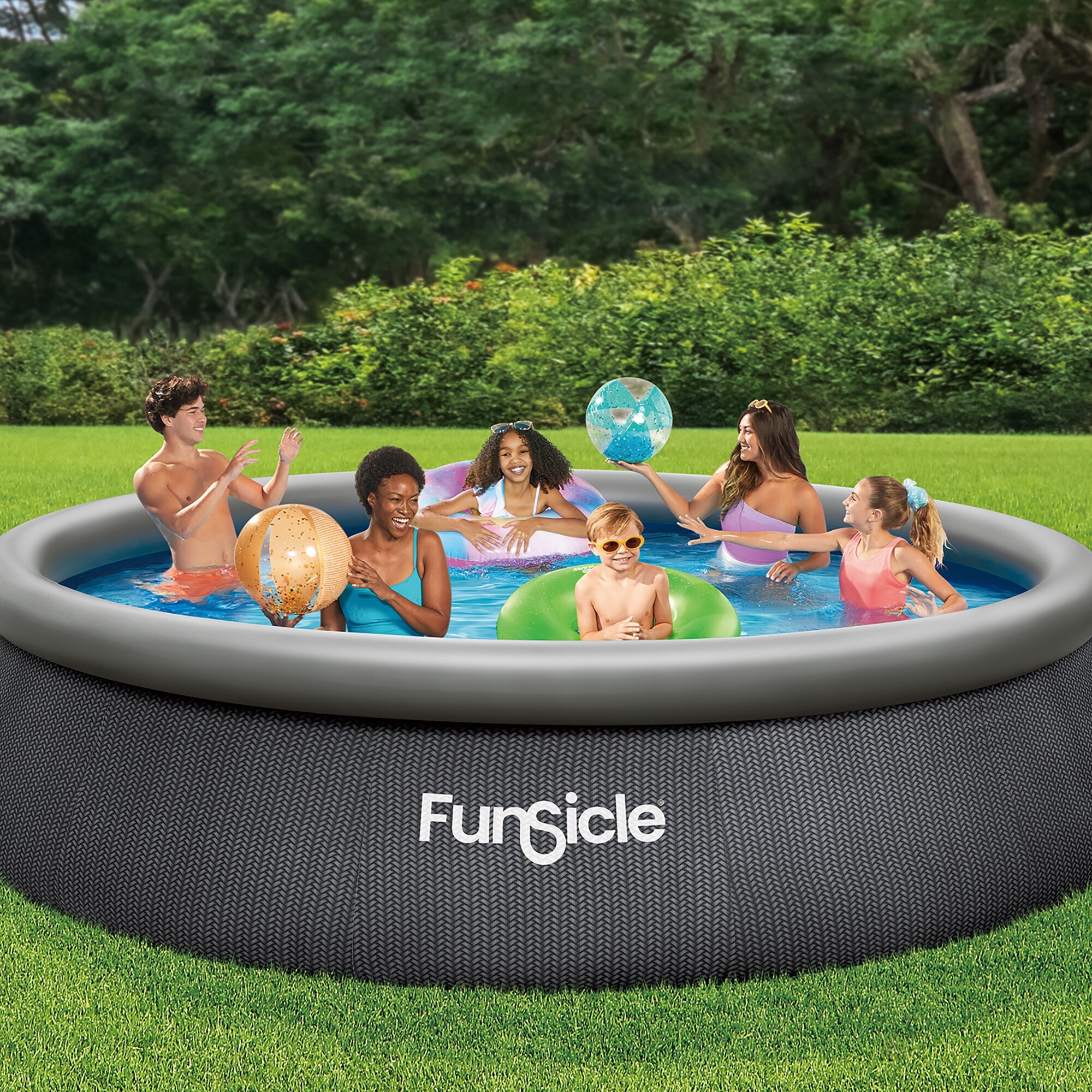 Funsicle QuickSet Designer 13ft Above Ground Inflatable Pool On Sale Bed Bath Beyond 40025493