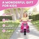 preview thumbnail 16 of 25, Qaba Ride on Motorcycle, 6V Ride on Bubble Car w/ Music, Cream White
