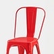 preview thumbnail 38 of 116, Industrial Metal 18 Inch Stackable Dining Chair Set