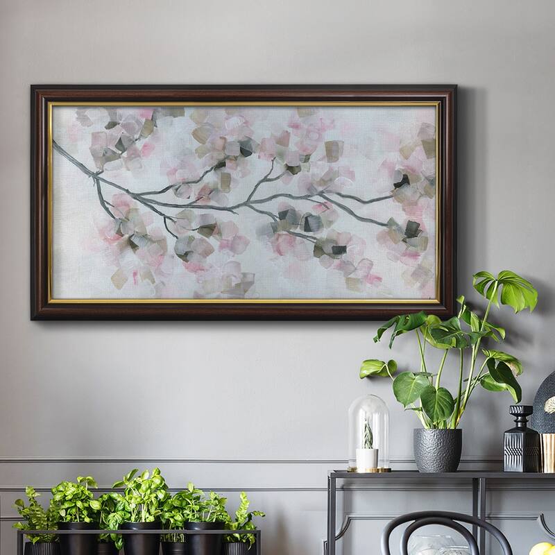 Cherry Blossoms Premium Framed Canvas- Ready to Hang