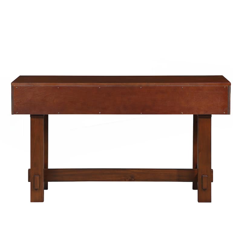 52 inch Sofa Table with Storage Drawers