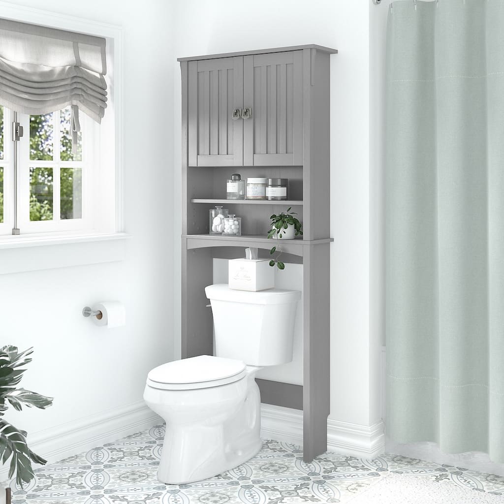 Salinas Over The Toilet Storage Cabinet by Bush Furniture