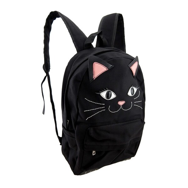 black kitty backpack