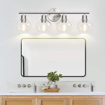 Upgrade 4-Light Bathroom Light Fixtures